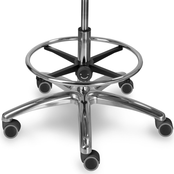 Výška sedu 56-76 cm (DENT), vysoký piest s kruhom, priemer kríža 66 cm