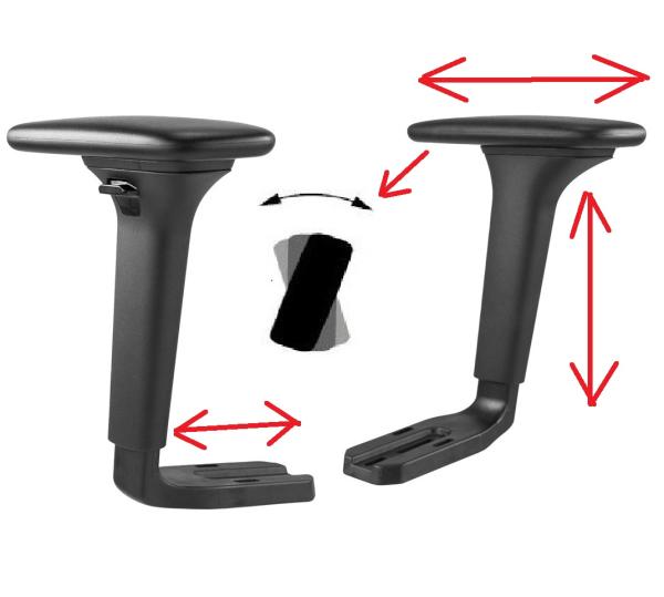 Opierky rúk AR 12 nastaviteľné