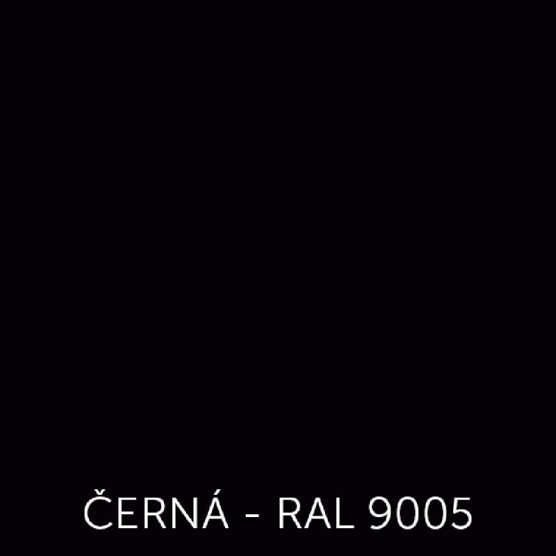 Čierna RAL 9005