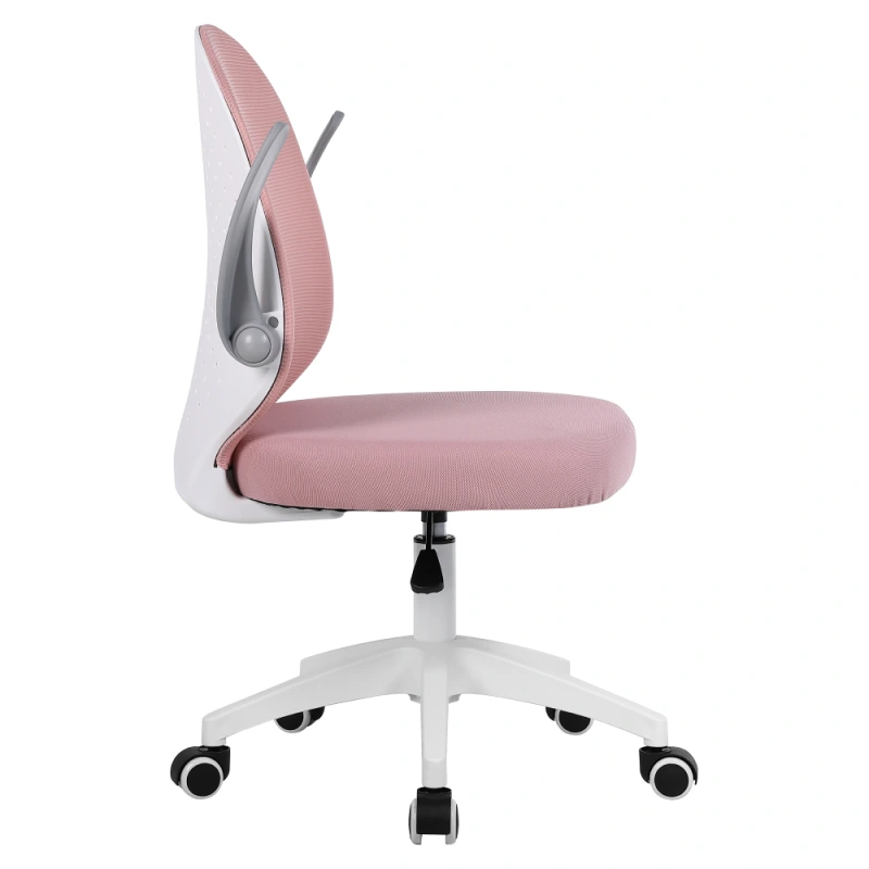Kancelárske kreslo, ružová/biela, PASTURA 4