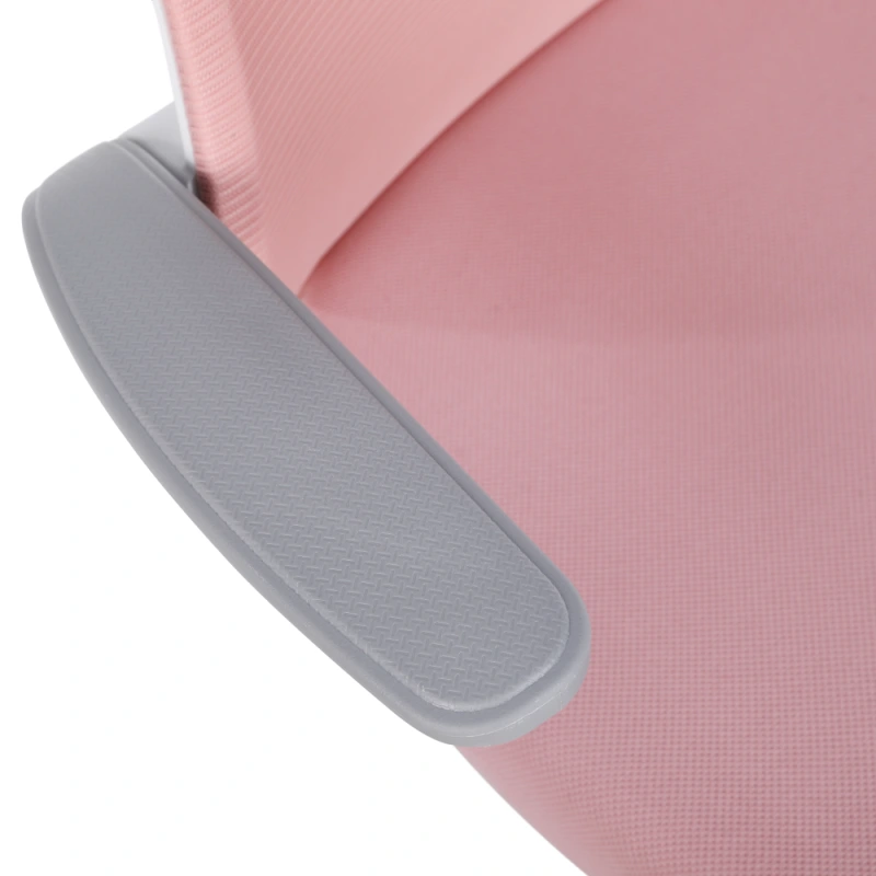 Kancelárske kreslo, ružová/biela, PASTURA 14