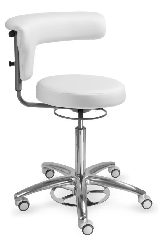MAYER Zdravotnícka stolička 1284 G CLEAN čalúnenie MEDIFLEX SILVERTEX koženka 12