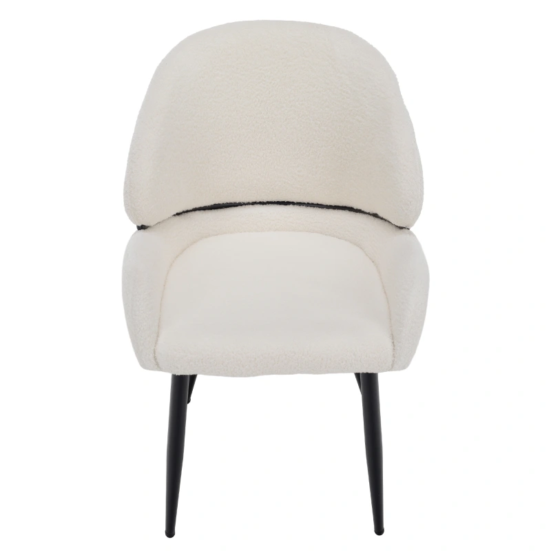 Jedálenská stolička, biela/čierna, SANAKO TYP 1 1