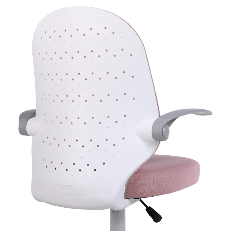 Kancelárske kreslo, ružová/biela, PASTURA 9