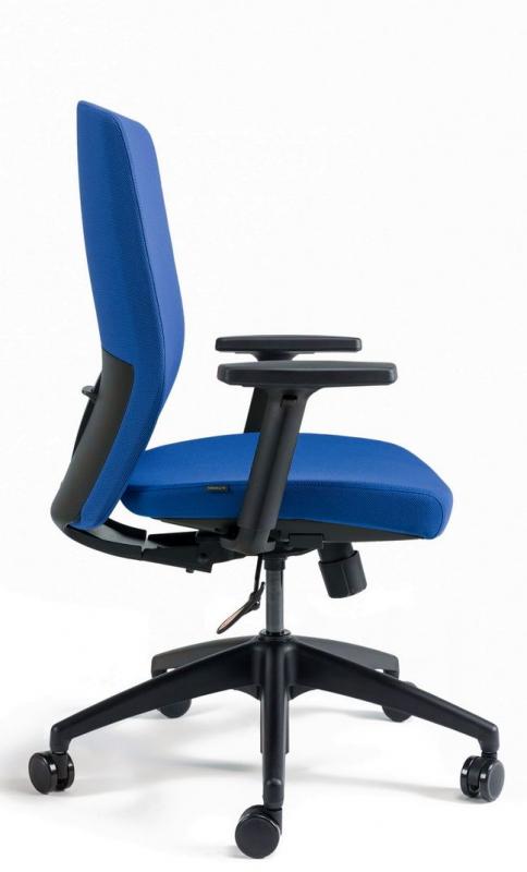 OFFICE PRO bestuhl Kancelářská židle J2 ECO BLACK BP modrá