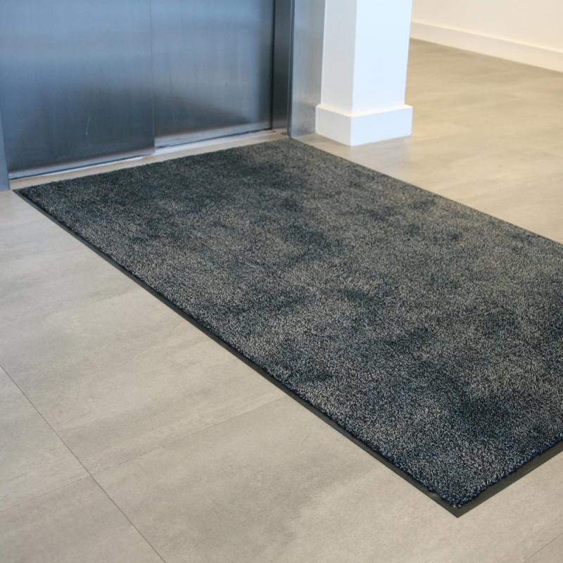 COBA Vstupná vnútorná rohož MICROFIBRE DOORMAT 90x150 cm (béžová, čierna)