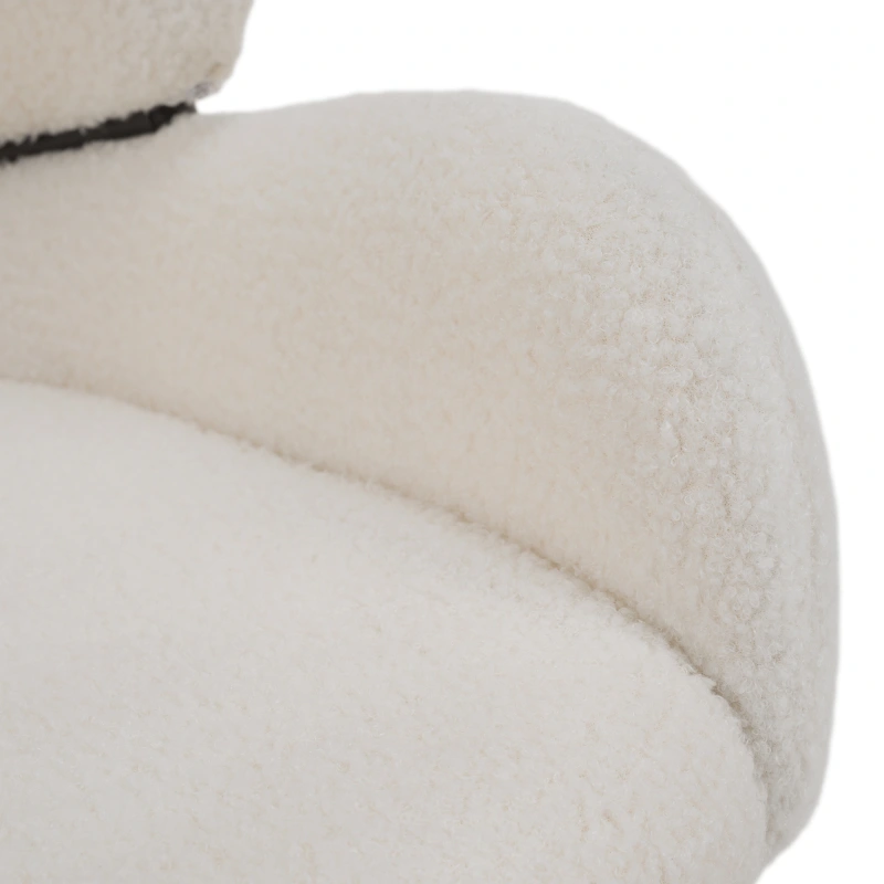 Jedálenská stolička, biela/čierna, SANAKO TYP 1 10