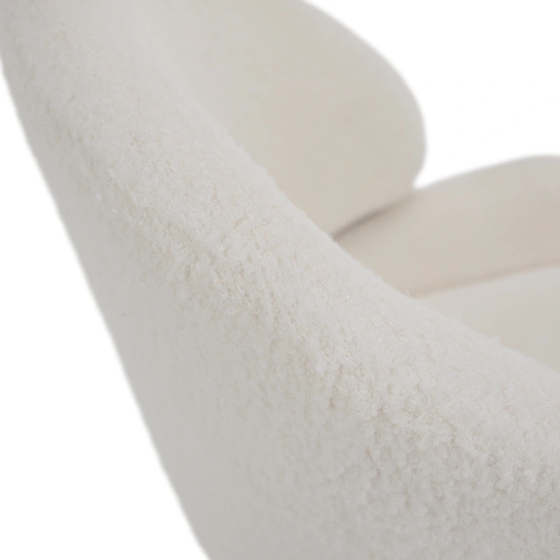 Jedálenská stolička, biela/čierna, SANAKO TYP 1 7