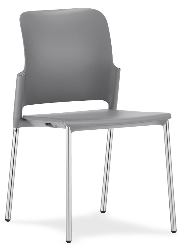 MAYER Konferenčná stolička do čakárne CLASS3 celoplast 9