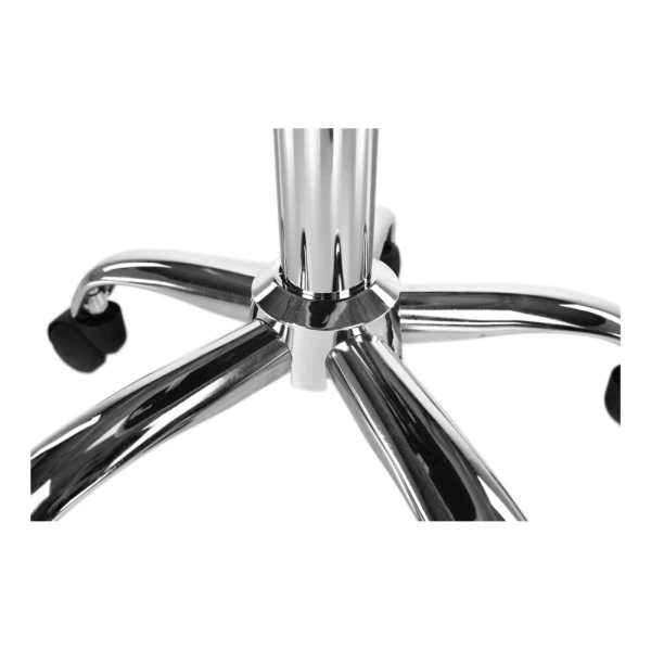 Otočná stolička, ružová/chróm, SELVA 6