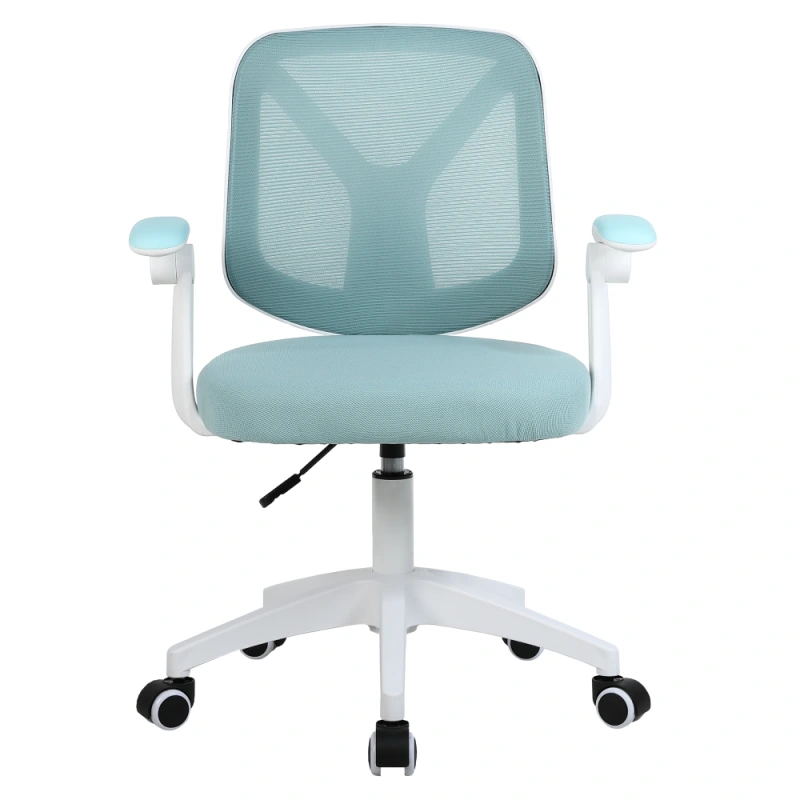 Kancelárske kreslo, modrá/biela, SOLARI 2