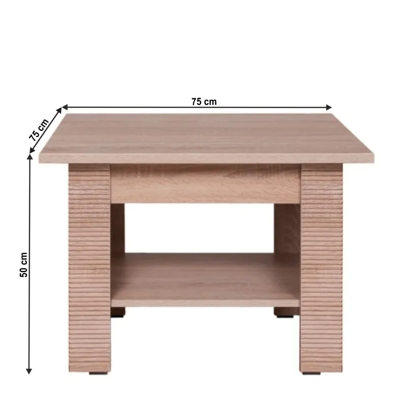 Konferenčný stolík typ 23, dub sonoma, GRAND