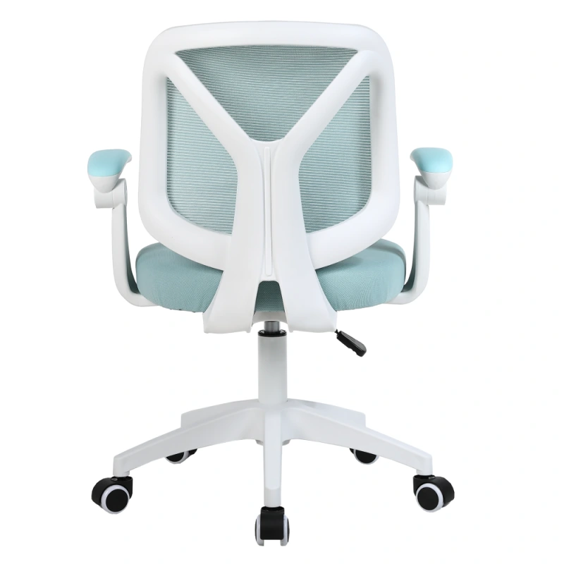 Kancelárske kreslo, modrá/biela, SOLARI 6