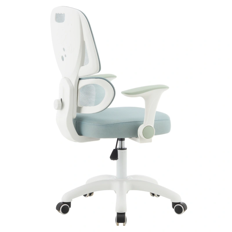 Otočná stolička, neomint/biela, LISTER 4