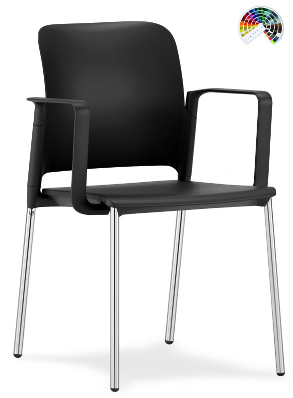 MAYER Konferenčná stolička do čakárne CLASS3 celoplast
