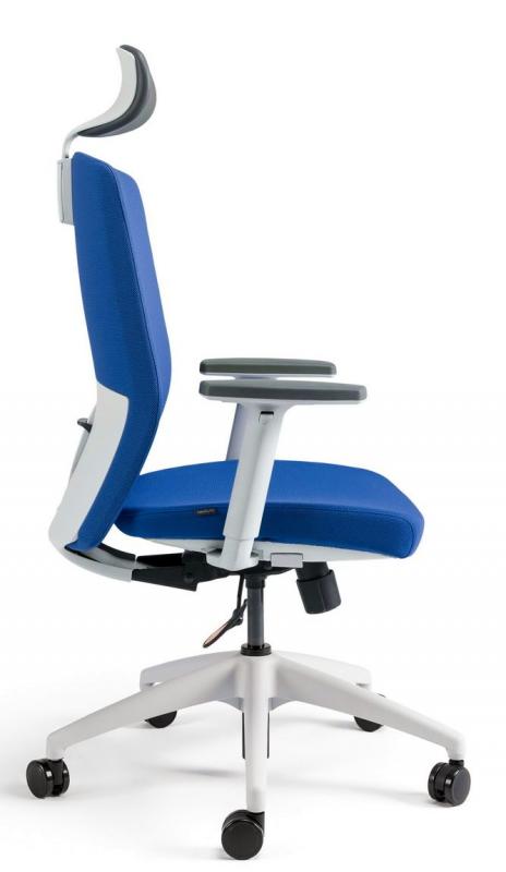 OFFICE PRO bestuhl Kancelářská židle J2 ECO WHITE SP modrá