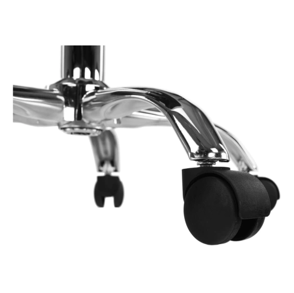 Otočná stolička, ružová/chróm, SELVA 7