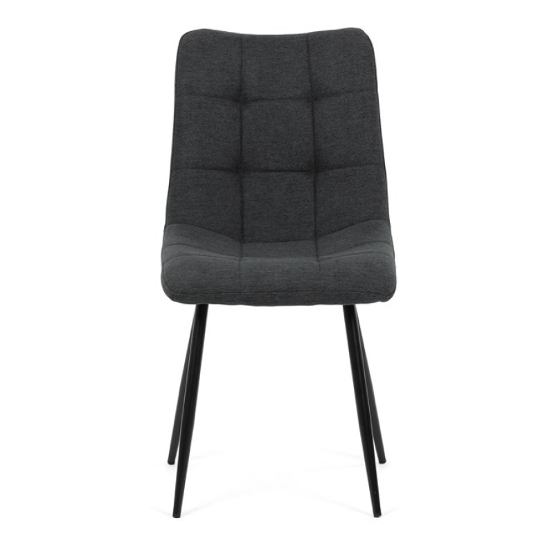 Jídelní židle, šedá, látka, DCL-193 GREY2 1
