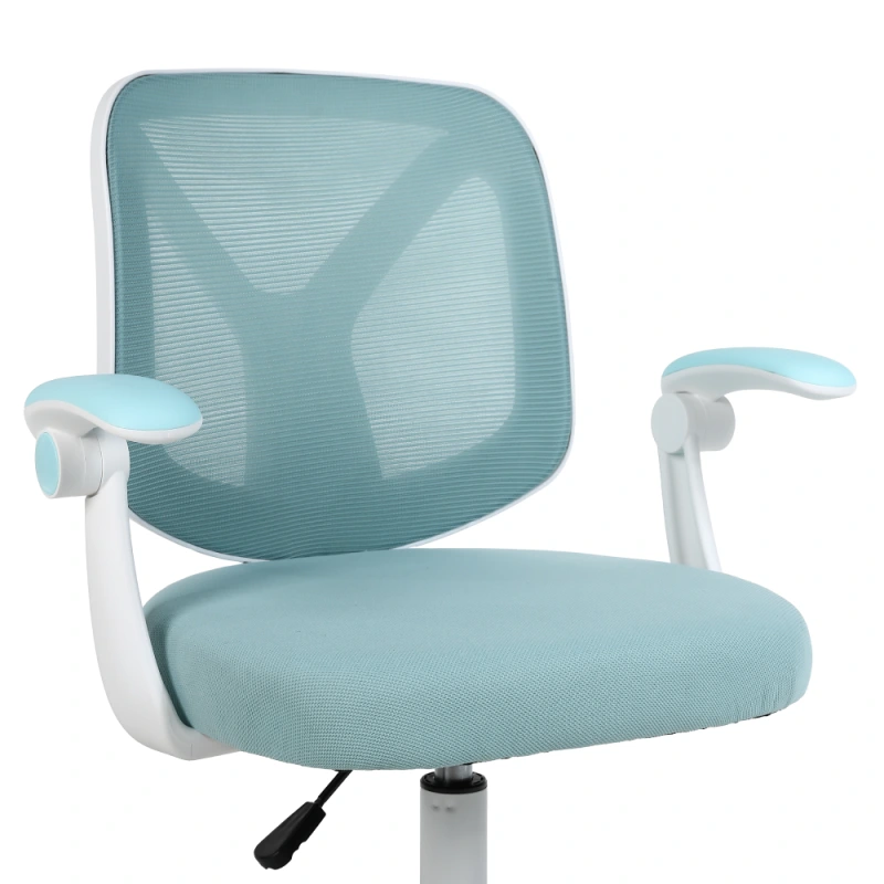 Kancelárske kreslo, modrá/biela, SOLARI 8