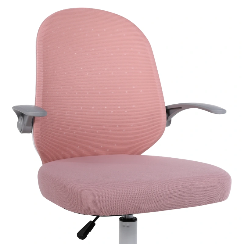 Kancelárske kreslo, ružová/biela, PASTURA 10