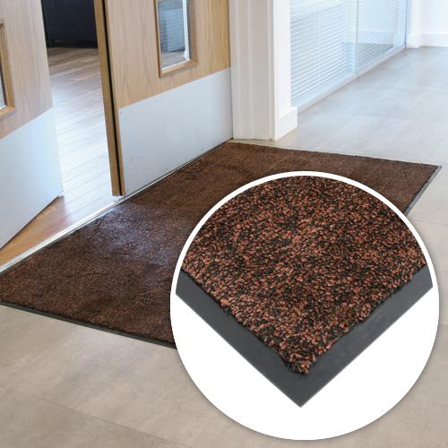 COBA Vstupná vnútorná rohož MICROFIBRE DOORMAT 90x150 cm (béžová, čierna)