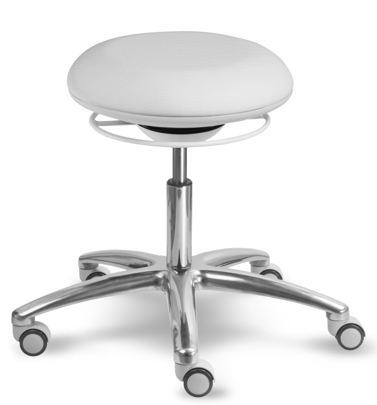 Balančná zdravotnícka stolička 1259 G DENT čalúnenie KOŽENKA Silvertex, Mediflex 10