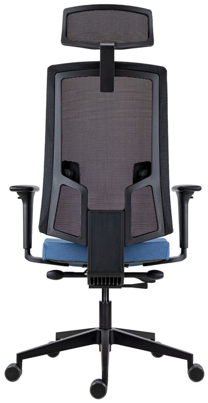 Kancelárska stolička 2900 SYN SL LAPEL BLACK WHITE čalúnenie BONDAI VISUAL 16