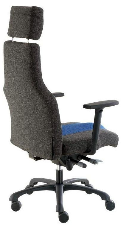 Záťažová stolička ERGO 24/7 a ERGO MIDI 24/7 čalúnenie KOŽENKA Valencia, Silvertex 16