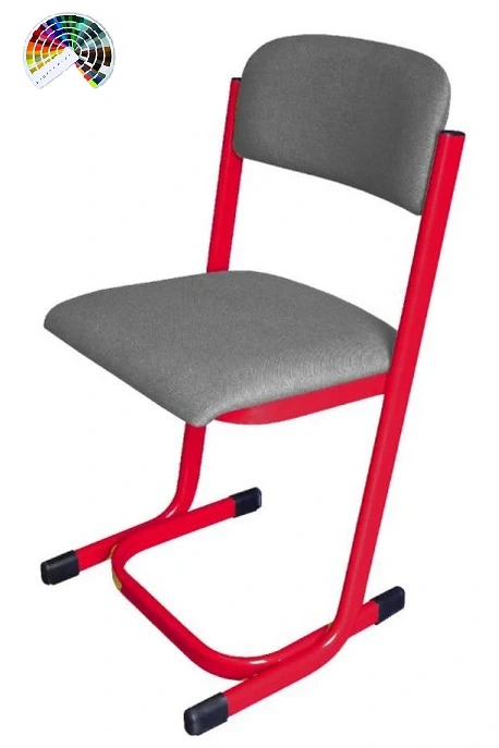 Židle pro učitele VARIO LEKTOR, pevná konstrukce, různé barvy a potah FILL