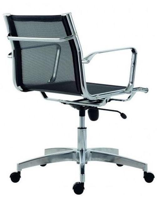 ANTARES Kancelárske kreslo 8850 KASE MESH LOW BACK BLACK & WHITE