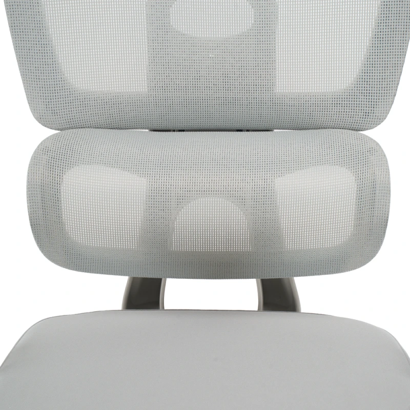 Kancelářské křeslo, světle šedá/šedá, ERMEN 7