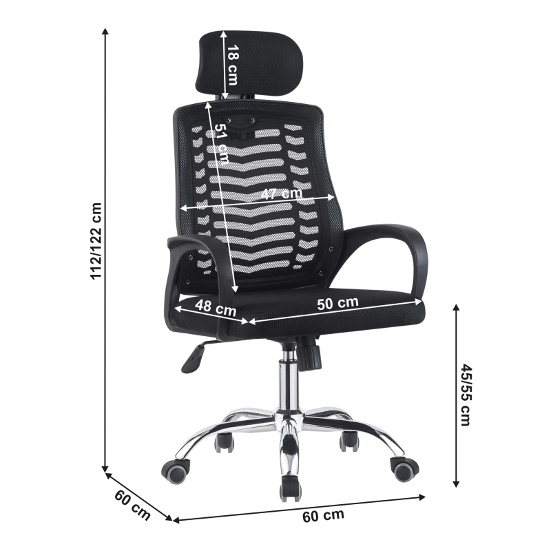 Kancelárske kreslo, čierna, IMELA NEW TYP 1 4