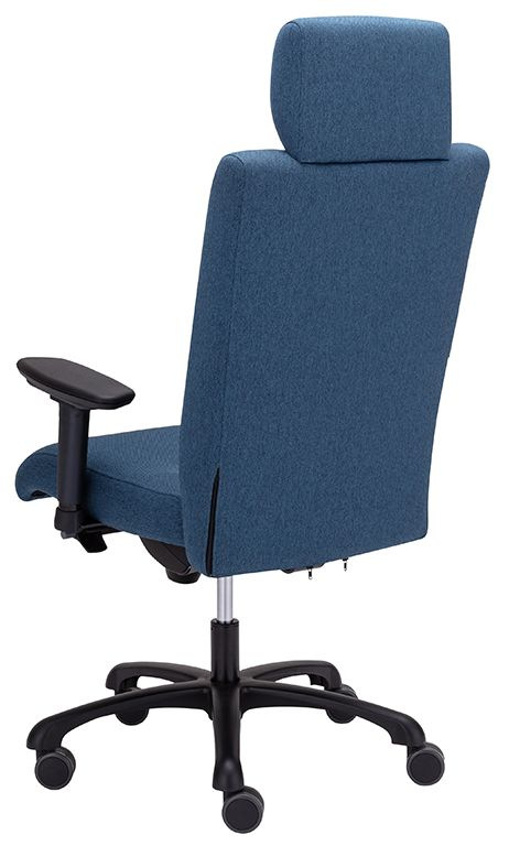 Záťažová kancelárska stolička NONSTOP 24/7 čalúnenie KOŽENKA Silvertex, Valencia 15