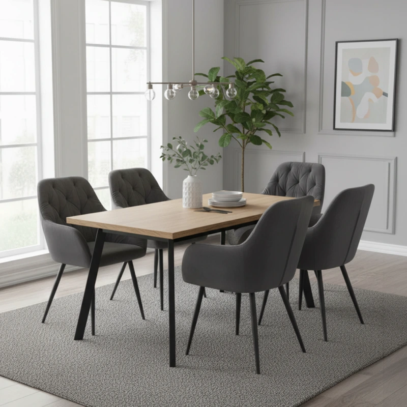 Designové křeslo, tmavě šedá Velvet látka, VERIO NEW 4