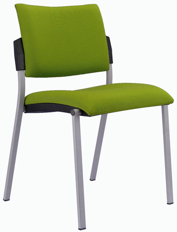 Konferenčná rokovacia stolička SQUARE VIP čalúnenie KOŽENKA Valencia, Silvertex 11