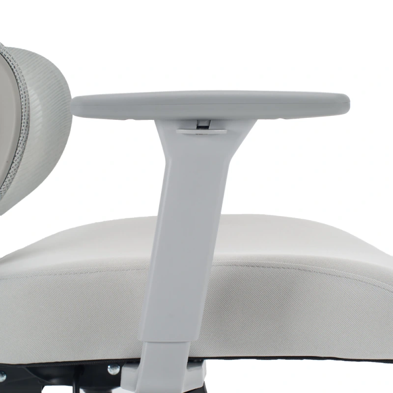 Kancelářské křeslo, světle šedá/šedá, ERMEN 9