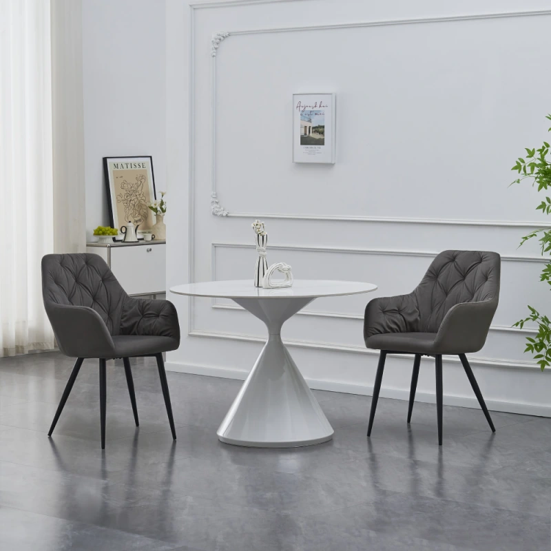Designové křeslo, tmavě šedá Velvet látka, VERIO NEW 1