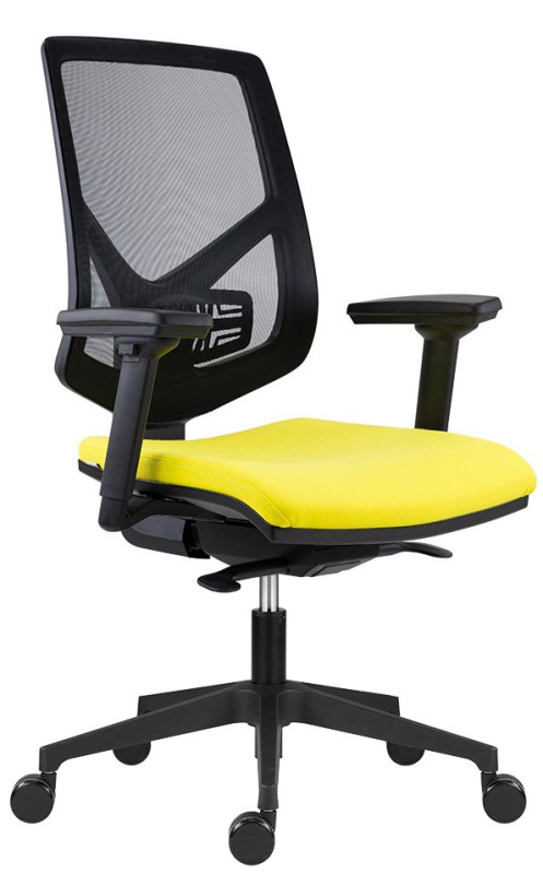Kancelárska stolička 1750 SYN SL SKILL čalúnenie BONDAI VISUAL MELANGE 2