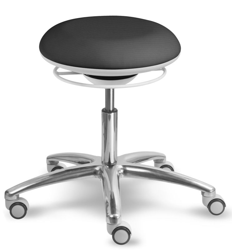 Balančná zdravotnícka stolička 1259 G DENT čalúnenie KOŽENKA Silvertex, Mediflex 9