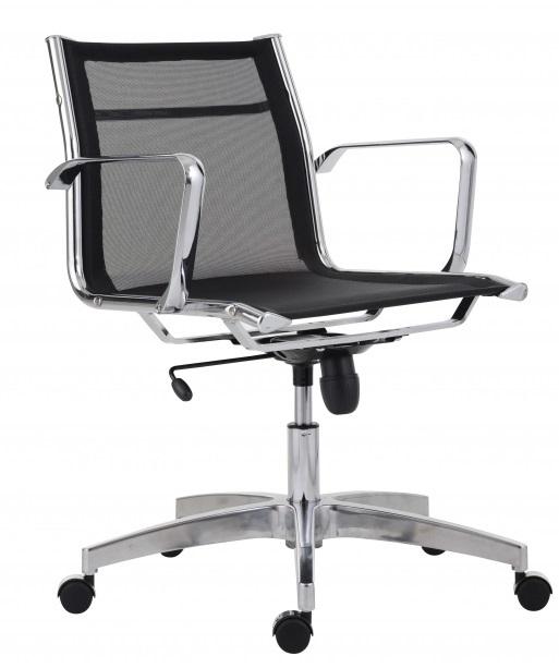 ANTARES Kancelárske kreslo 8850 KASE MESH LOW BACK BLACK & WHITE