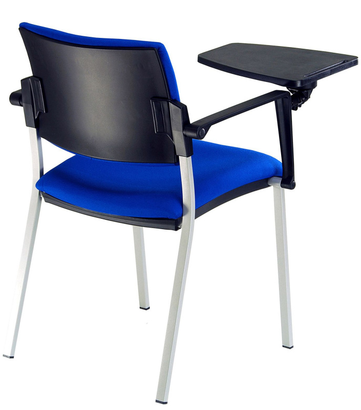 Konferenčná rokovacia stolička SQUARE VIP čalúnenie KOŽENKA Valencia, Silvertex 19