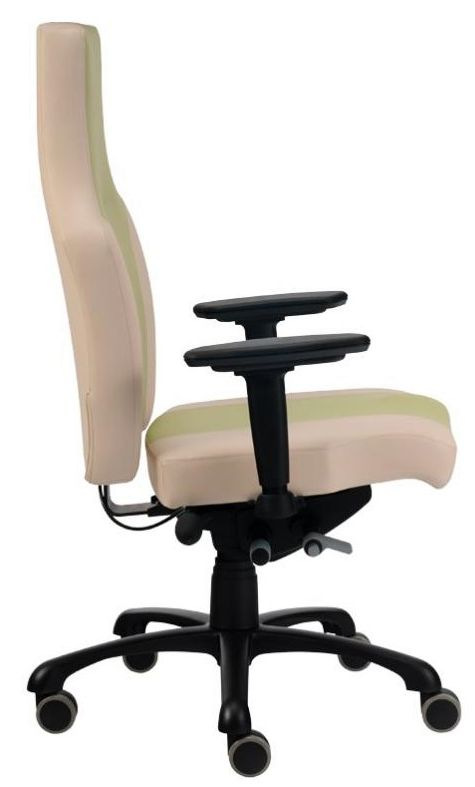 Záťažová stolička ERGO 24/7 a ERGO MIDI 24/7 čalúnenie KOŽENKA Valencia, Silvertex 3