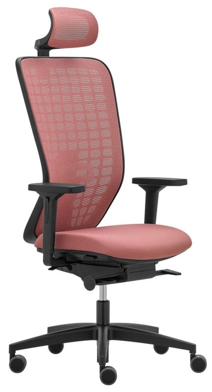 RIM Ergonomická kancelářská židle SPACE SP 1501 čalounění VALENCIA koženka