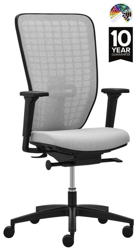 RIM Ergonomická kancelářská židle SPACE SP 1501 čalounění VALENCIA koženka