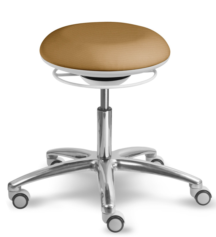 Balančná zdravotnícka stolička 1259 G DENT čalúnenie KOŽENKA Silvertex, Mediflex 8