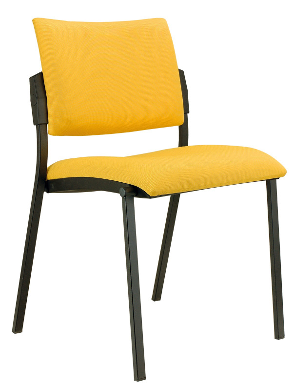 Konferenčná rokovacia stolička SQUARE VIP čalúnenie KOŽENKA Valencia, Silvertex 5