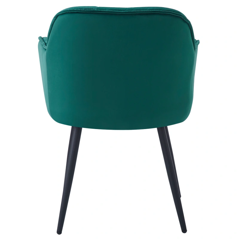 Designové křeslo, zelená Velvet látka, FEDRIS NEW 3