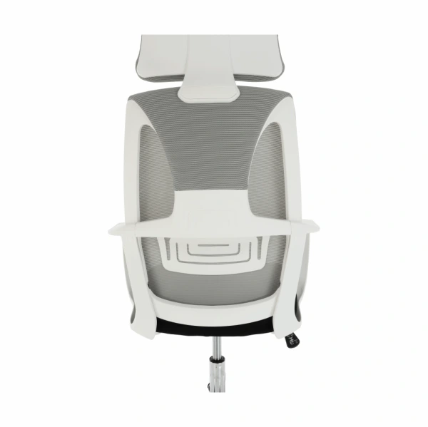 Kancelářské křeslo, šedá / černá / bílá, TAXIS 16