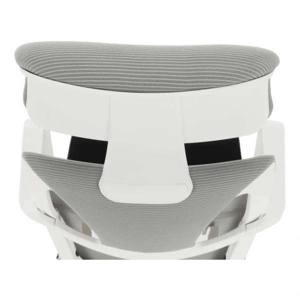 Kancelářské křeslo, šedá / černá / bílá, TAXIS 1