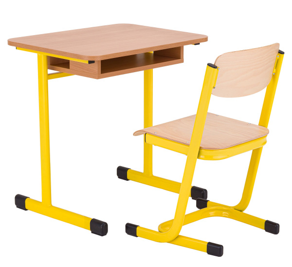 Školská žiacka Jednomiestna lavica VARIOFLEX nastaviteľná, rôzne farby a veľkosti